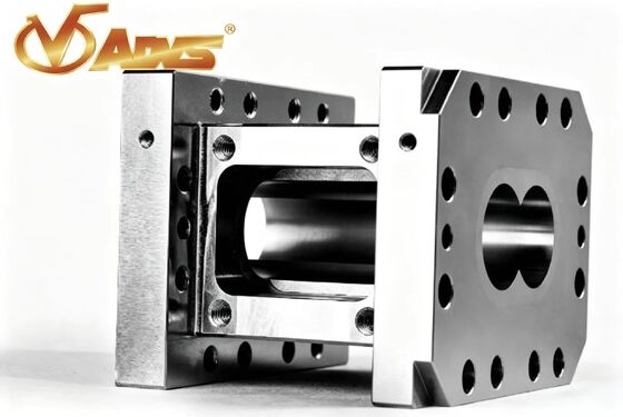 Goede prijs 45#Staal+Ni60 Bekleding Dubbele schroef open vat machineonderdelen Hoge hardheid online