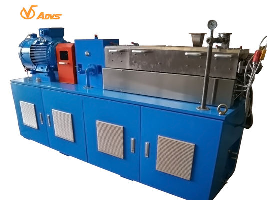 Goede prijs 50kg/h-Extruder van de Laboratorium de Tweelingschroef, blauwe de Extrudermachine van Korrelco online