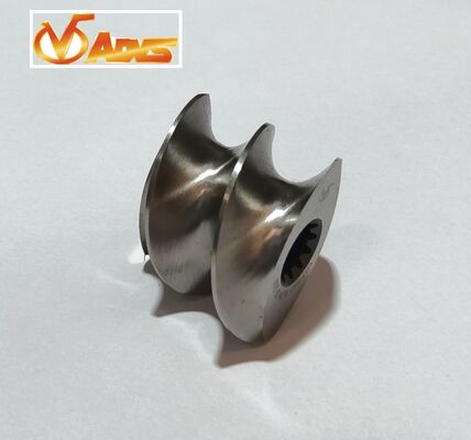 Goede prijs High-Performance Material Twin Screw Extruder Screw Elements met Precision Splined Bore en Modular Screw Design online