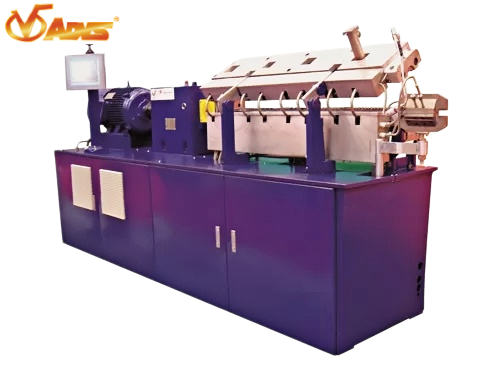 Goede prijs Lab Scale Twin Screw Extruder met 27 mm schroefdiameter en Split Barrel Design voor 380V industriële spanning online
