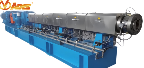 Goede prijs 5~12mm glasvezel LFT-D Twin Screw Extruder Twee-stap Compounding Extruder ISO9001 gecertificeerd online
