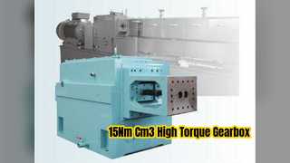 Extruder met dubbele schroef, versnellingsbak 15 Nm Cm3, hoog koppel