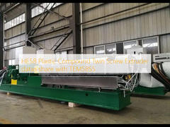HE58 Plastic Compound Twin Screw Extruder gegevens delen met TEM58SS
